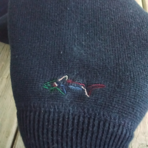 Kids Navy Blue Greg Norman Collection X Medinah Country Club Knit Sweater - Picture 7 of 12